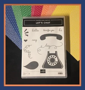 Stampin' Up! Juego de estampillas LET'S CHAT, y DIVERTIDO DSP... aquí para ti #385 - Imagen 1 de 16