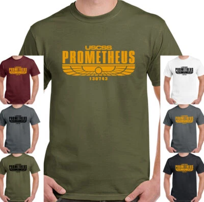 Alien T-SHIRT PROMETHEUS Mens Film Movie  USCSS Weyland-Yutani Nostromo Covenant - Image 1 of 4