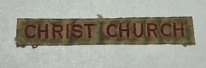 International Patch Christ Church Boy Scout TK1 - Picture 1 of 1