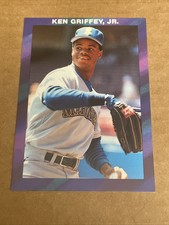 1990 Broder Purple Border #NNO Ken Griffey Jr Variation 4 Seattle