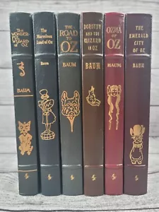 Easton Press WIZARD OF OZ COLLECTION L Frank Baum 6 Vols -Illustr. John R. Neill - Imagen 1 de 9
