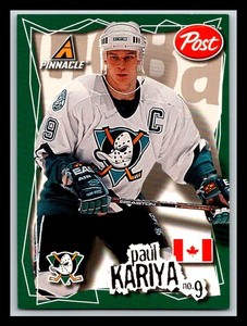 1997 Post Pinnacle #7 Paul Kariya