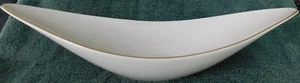 Plato para servir oblongo Lenox color marfil con borde dorado 24K (retirado) 15-1/2" COMO NUEVO - Imagen 1 de 5
