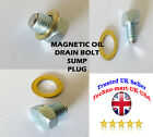 Magnetic Sump Plug Oil Drain Plug Bolt Engine  Heavy Duty Quality Various Sizes