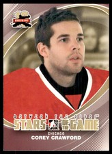 2011-12 In The Game Between Pipes Corey Crawford Chicago Blackhawks #70
