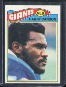 1977 Topps Football # 146 Harry Carson ROOKIE EX-MT Excellent to Mint - Picture 1 of 2