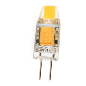 2x 12v LED BULB corn G4 WARM WHITE motorhome  camper van caravan COB 1.6 watt w - Picture 1 of 5