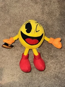 Pac-Man Wink Toy Factory 12” Stuffed Plush Namco Limited Winking Plush - Picture 1 of 6