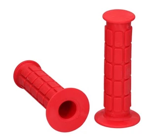 Kmx24 Manillar Asidera de Goma Conjunto Rojo Apto An simson S50 S51 S53 S70 S83 - Imagen 1 de 1