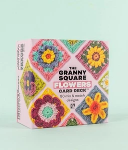 The Granny Square Flowers Card Deck: 50 Mix and Match Designs by Claire Montgome - Picture 1 of 1