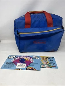 Custodia console vintage 1988 originale Nintendo NES Z Bag lato morbido - Foto 1 di 13