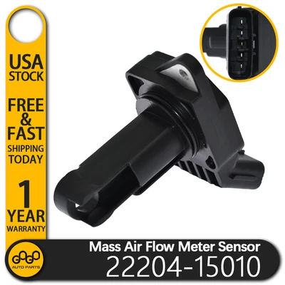 OEM MAF Mass Air Flow Sensor 22204-15010 for Lexus SC430 GS430 Toyota Corolla US Foto 1 de 4