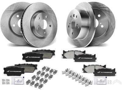 Kit de pastillas de freno y rotor para Lexus ES350 2013-2018 APR 58762HPXV 2016 2017 2014 Foto 1 de 2