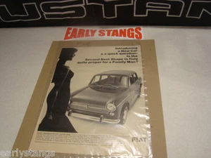 Fiat 1100 R 1967 sedán de cuatro puertas fabricación original anuncio de venta - Imagen 1 de 4