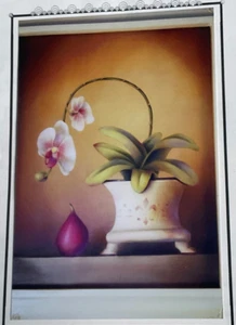 DeRenzo’s Delightful Designs Painting Tole Pattern Orchid & Figs Flowers Fruit - Picture 1 of 8