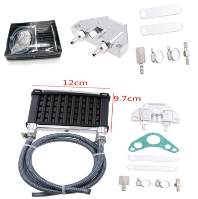 1 Set CNC Engine Oil Cooler Kit Radiator 125cc 140 150cc PIT PRO Trail Dirt Bike - Image 1 of 4