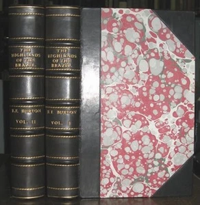 Capt. Richard F. BURTON Exploration of the Highlands of the Brazil 1869 1st ED - Imagen 1 de 1