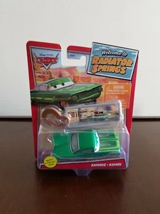 Disney Pixar Cars Radiator Springs grün Ramone mit Schlüsselanhänger - Bild 1 von 6