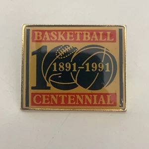 Basketball Hall of Fame Pin ~ 1891-1991 ~ Centennial ~~ 100 - Picture 1 of 2