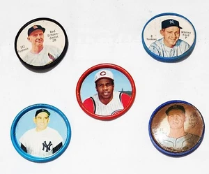 1962 1963 Salada Tea Junket MLB Baseball Münze F Robinson Ford Berra Schoendienst - Bild 1 von 12