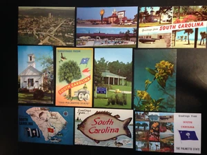 20+ Postcard lot. South Carolina. Set 6. - Picture 1 of 3