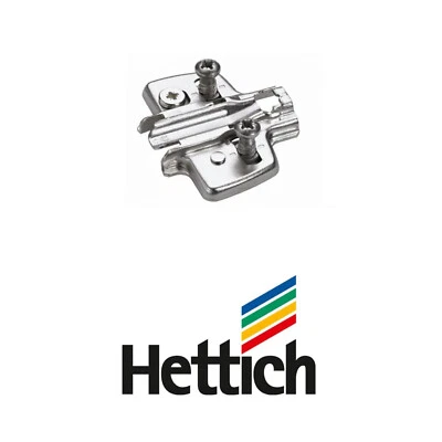 Hettich Sensys Montageplatte Kreuzplatte Schrauben Möbel Distanz 0mm 9075082
