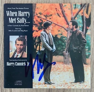 Harry Connick Jr Signed When Harry Met Sally Soundtrack CD Booklet Singer RAD - Picture 1 of 1