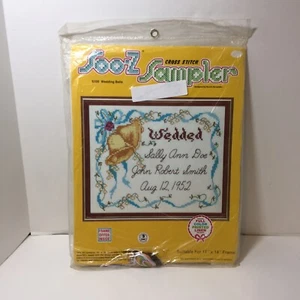 Wedding Bells Embroidery Kit Soo-Z 11" x 14" - Picture 1 of 4