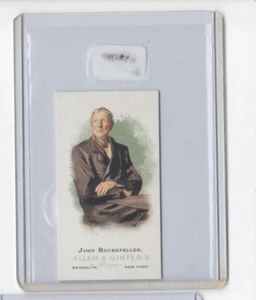 JOHN ROCKEFELLER 2006 ALLEN & GINTER MINI PARALLEL SHORT PRINT INSERT-SHIPS FREE - Picture 1 of 22