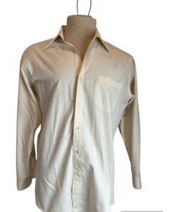 Yves Saint Laurent Hombres Abotonados Talla 16 (32/33) Bolsillo Acento Amarillo - Imagen 1 de 8