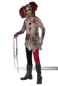 California Costumes Voodoo Tunic Dress Ragged Stitch Doll Girls Costume 3021-103 - Picture 1 of 4