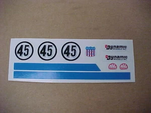 1/24 slotcar 1/24 scale Vintage Dynamic Renegade slot car DECALS - Picture 1 of 4