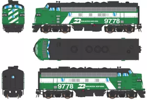 Intermountain N EMD F7A Burlington Northern BN #9778 DC LED 69248-02 - Picture 1 of 1