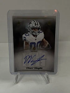 Deuce Vaughn 2023 Luminance Year One Blue Ink Rookie Auto RC SP TCU / Cowboys - Picture 1 of 2