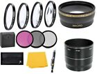 Wide Angle Lens & Macro Close-up Filter Set for Nikon Coolpix P7000 P7100