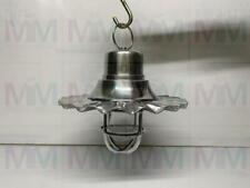 New Nautical Style Aluminum Hanging Chandelier Light with Antique Wave Shade
