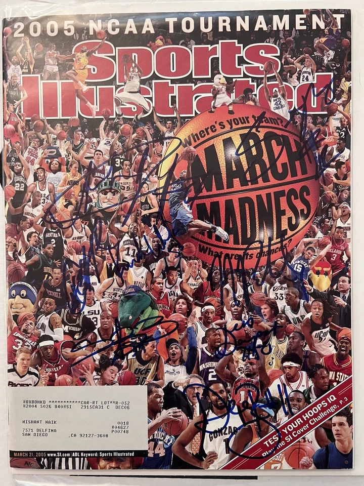 克里斯·保罗·J·雷迪克 + + 签名 3 月 Madness 体育图报 签名 — 第 1/1 张图片