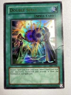 Double Spell MFC-106 1ST Yugioh Card MP MINT 8 - Image 1 of 4