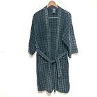 Vintage Stafford Checkered One Size Fits All Terry Robe 