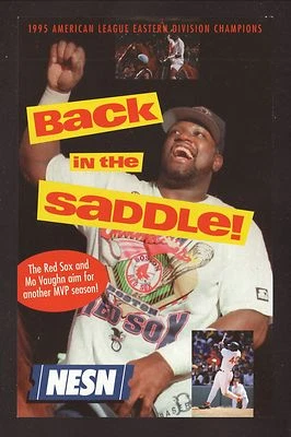 Boston Red Sox--Mo Vaughn--1996 NESN Schedule - Image 1 of 2