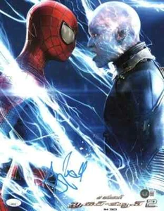 Jamie Foxx Firmata 11x17 Foto Electro Spider-Man 2 JSA COA - Foto 1 di 4