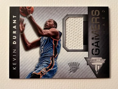 2013-14 TITANIUM-KEVIN DURANT GAMERS PATCH #17 Game Worn Thunder🔥🔥👀 - Image 1 of 2