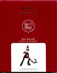 ELF ON ICE - ELF ON THE SHELF 2021 KEEPSAKE CHRISTMAS ORNAMENT NEW - Picture 1 of 1
