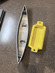 Fisher Price Adventure People 312 Northwoods Trailblazer Canoe - 1977 + 305 Raft - Picture 1 of 9