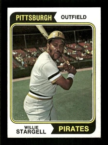 1974 Topps Baseball 100 Willie Stargell VGEX+ to EX    BXCP55 - Picture 1 of 2