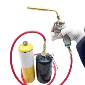Welding Torch Brazing Torch Kit Welding Soldering Gun Mini Gas Little Torch - Picture 1 of 8