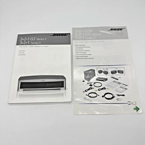 BOSE AV3-2-1 GS Series II III Media Center OWNERS MANUAL INSTRUCTION GUIDE Setup - Picture 1 of 18