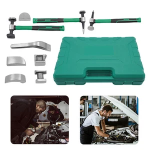 PACK de 9 kits de herramientas de palanca para reparación de abolladuras de chapa guardabarros de trabajo de carrocería automática - Imagen 1 de 17