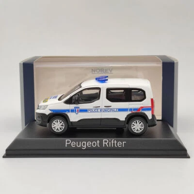 1/43 Norev Peugeot Rifter Van Diecast Model Police Car Christmas Gift Collection - Image 1 of 4