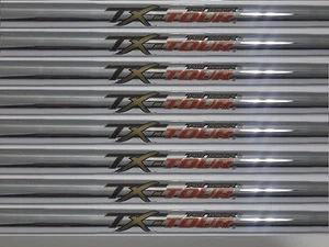 NUEVOS ejes de hierro rígidos ligeros True Temper TX Tour 8,355 cónicos 3-PW bajo vuelo HKP - Imagen 1 de 1
